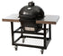 Primo Charcoal Grill with Stainless Steel Cart