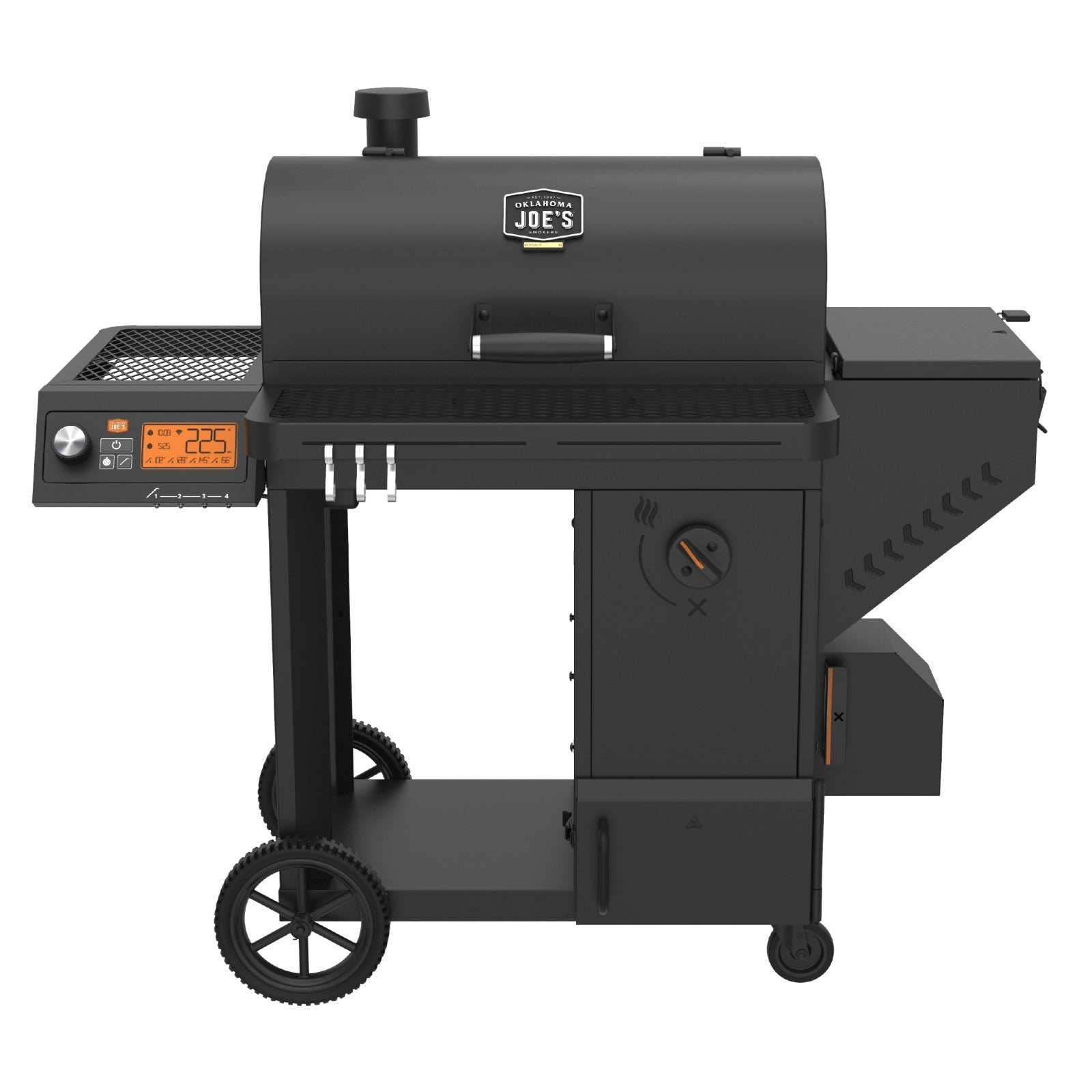 Oklahoma Joes Tahoma 900 Auto Feed Charcoal Grill & Smoker