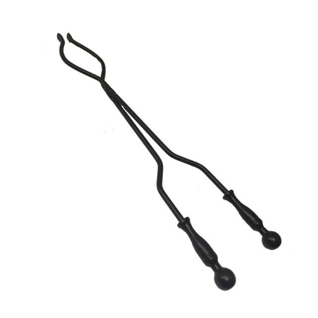 FireUp All Black Cast Iron Tongs