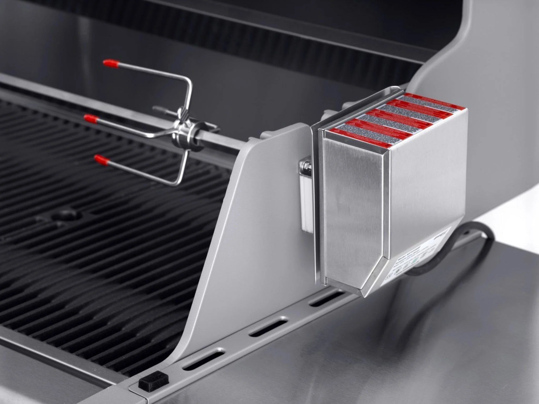 Crossray 4 Burner Rotisserie Kit with Motor