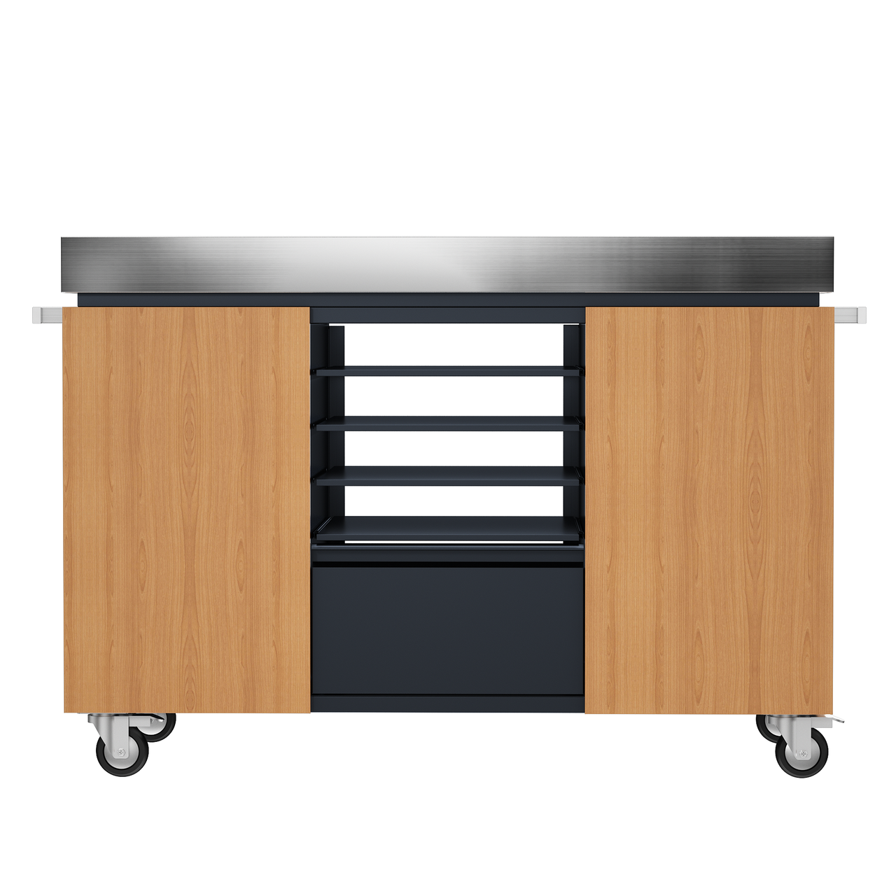 Everdure Pizza Oven Preparation Table - Timber Look