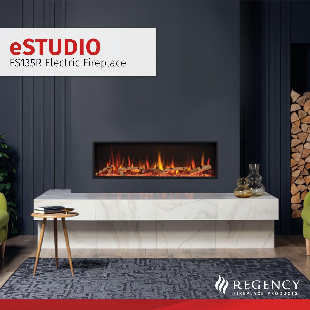 Regency eStudio Inset Electric Fire - Joe's BBQs