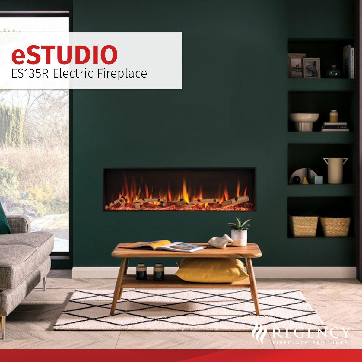 Regency eStudio Inset Electric Fire - Joe's BBQs