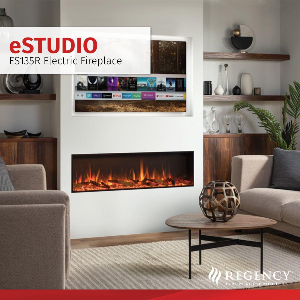 Regency eStudio Inset Electric Fire - Joe's BBQs