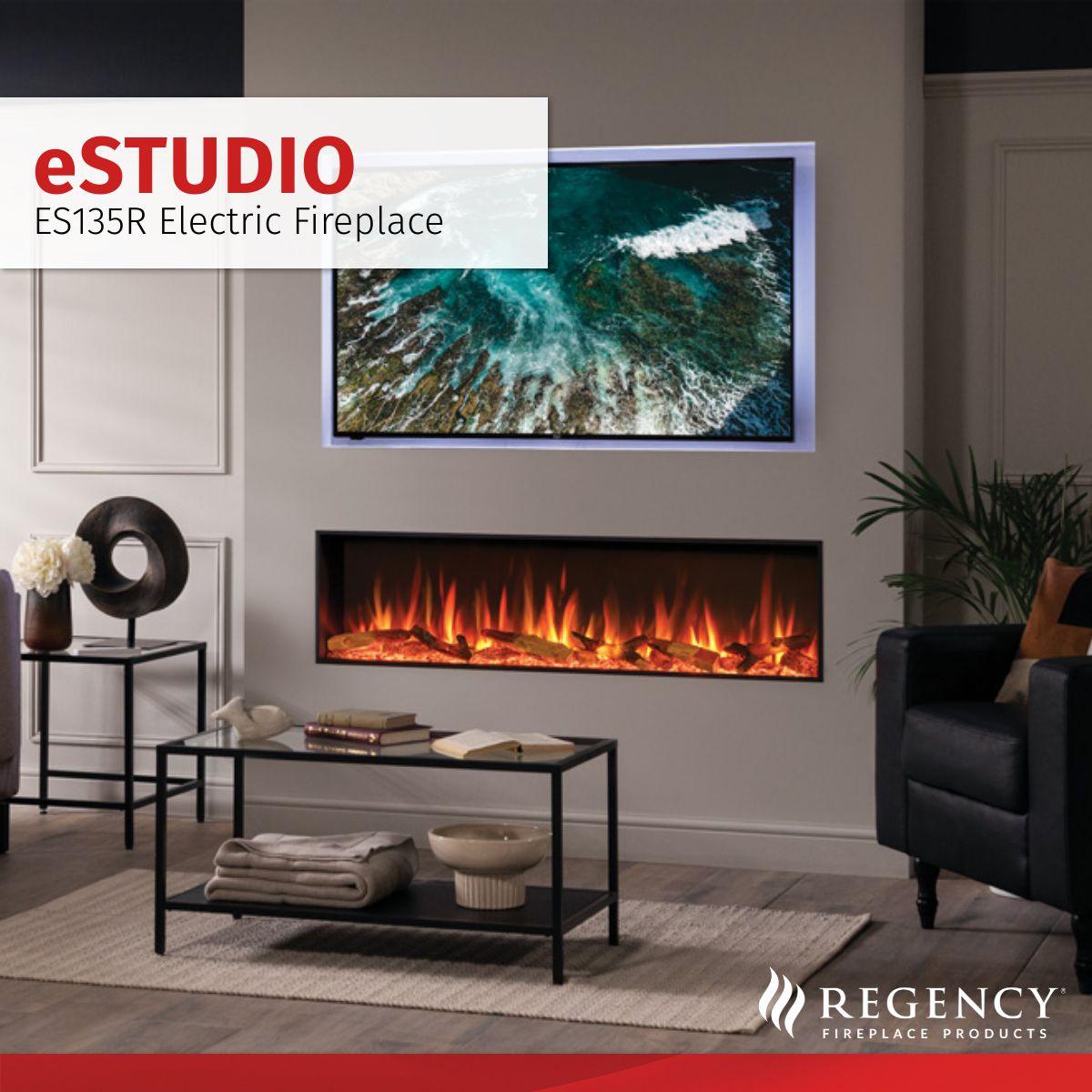 Regency eStudio Inset Electric Fire - Joe's BBQs