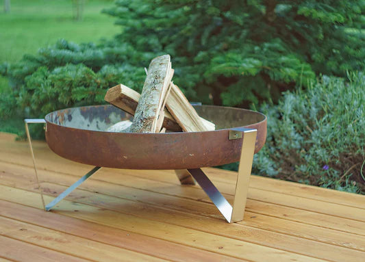 Alfred Riess Tashkooh Steel Fire Pit - Medium