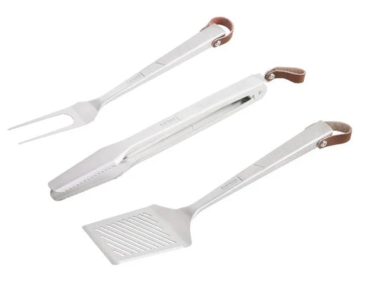 Everdure Steel Range 3 Pc Tool Set - Fork, Tong, Spatula