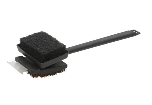 Everdure Heston Quantum Steel Range Multi-Purpose Grill Cleaning Brush with Coconut Fiber
