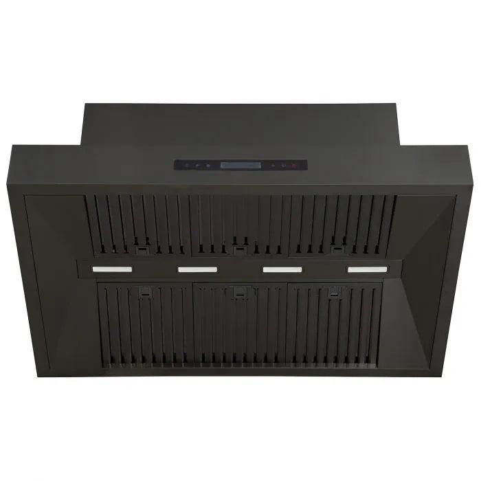 Excelsior 1200mm Wall Mounted BBQ Rangehood - Black Finish - Joe's BBQs