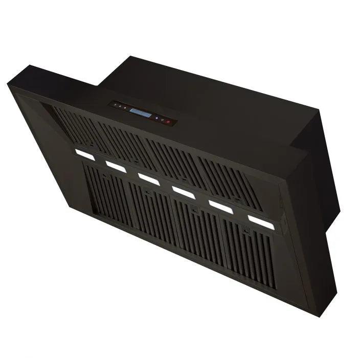 Excelsior 1480mm Wall Mounted BBQ Rangehood - Black Finish - Joe's BBQs