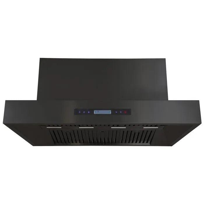 Excelsior 1200mm Wall Mounted BBQ Rangehood - Black Finish - Joe's BBQs