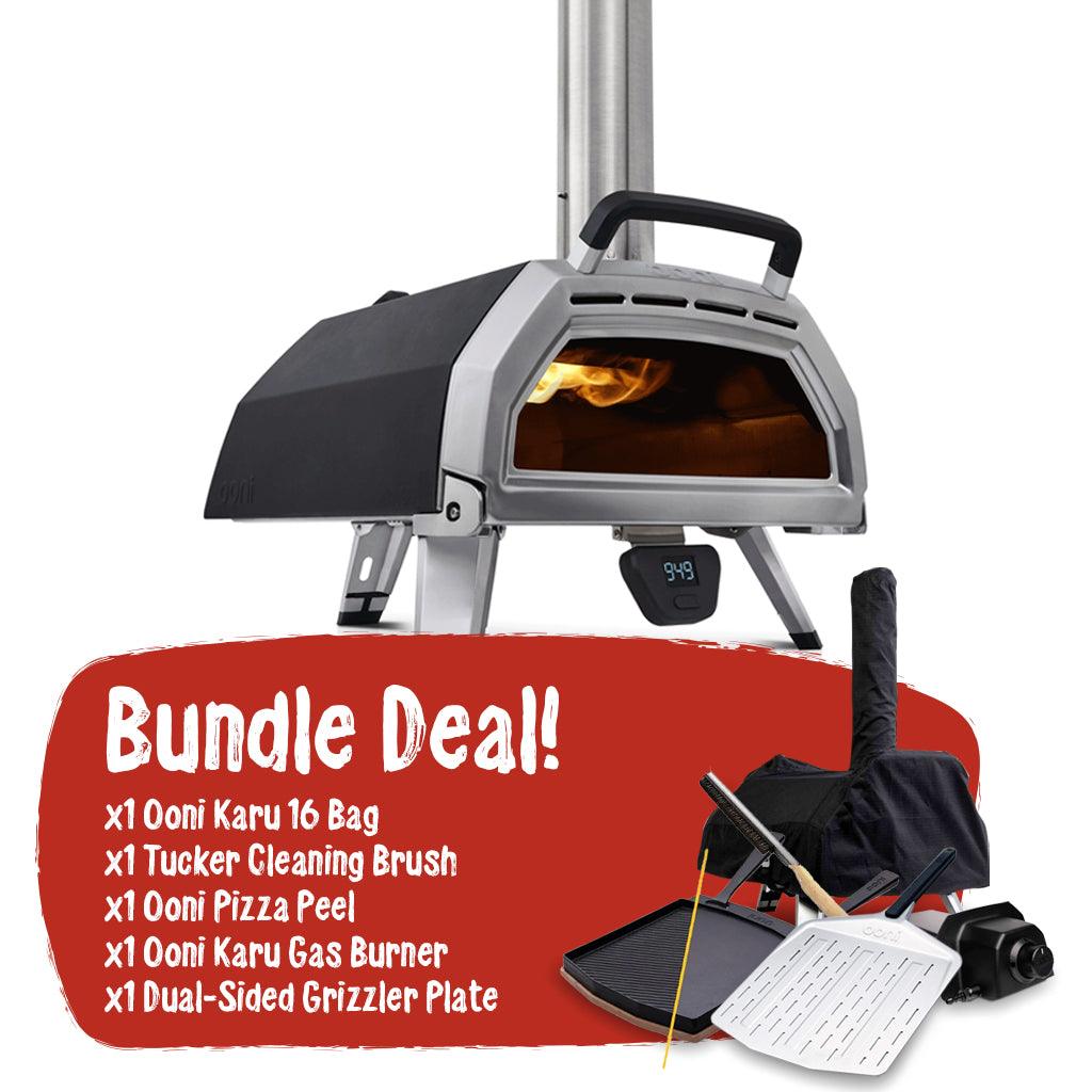 Ooni Karu 16" | Portable Wood and Charcoal Fired Outdoor Pizza Oven - Pro Bundle - Joe's BBQs