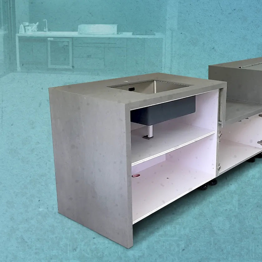 outdoor kitchen cupboard