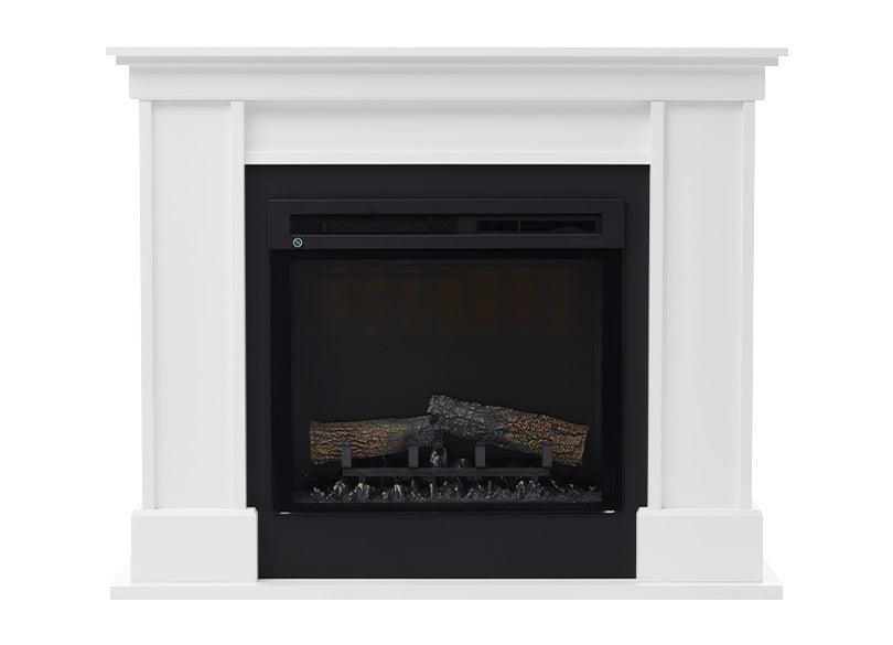 Dimplex 1.5kW Liberty Mantle with LED Firebox in White Finish