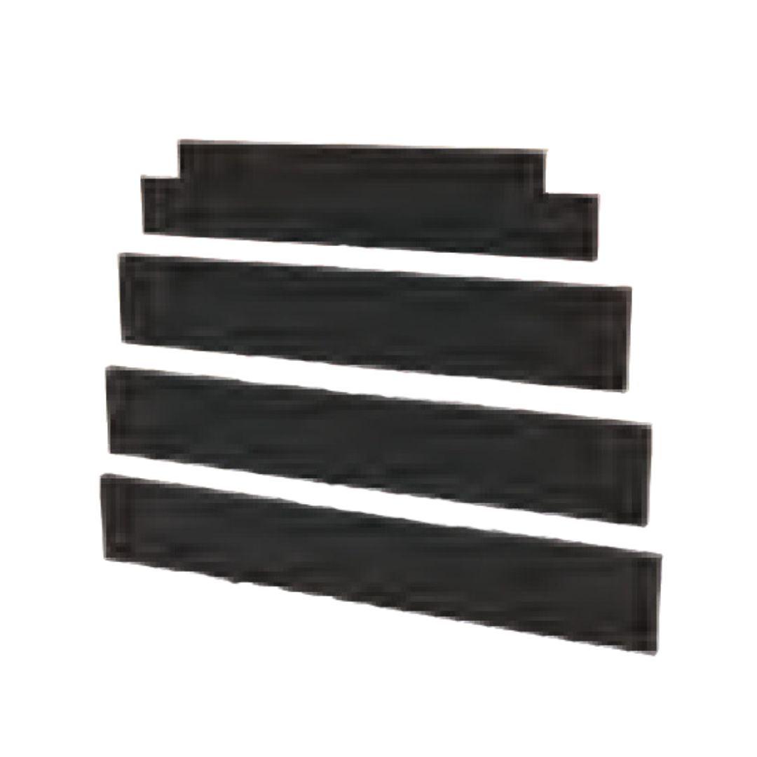 Masport Front Black Slat Set for X-Grill - Joe's BBQs