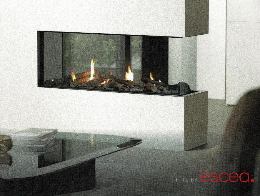 Escea DN1150 Peninsula Fireplace - Joe's BBQs