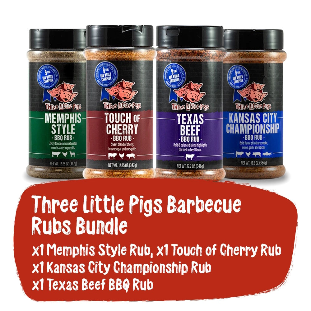 Three Little Pigs All-Star Rub Set