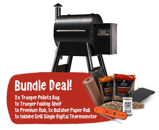 Traeger Pro 575 Wifi Pellet Grill - Ultimate Starter Bundle