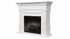 Dimplex 2kW Caden Mantle with 30 inch Revillusion Firebox in White Finish