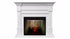 Dimplex 2kW Caden Mantle with 30 inch Revillusion Firebox in White Finish