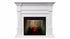 Dimplex 2kW Caden Mantle with 30 inch Revillusion Firebox in White Finish - Joe's BBQs
