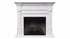 Dimplex 2kW Caden Mantle with 30 inch Revillusion Firebox in White Finish - Joe's BBQs