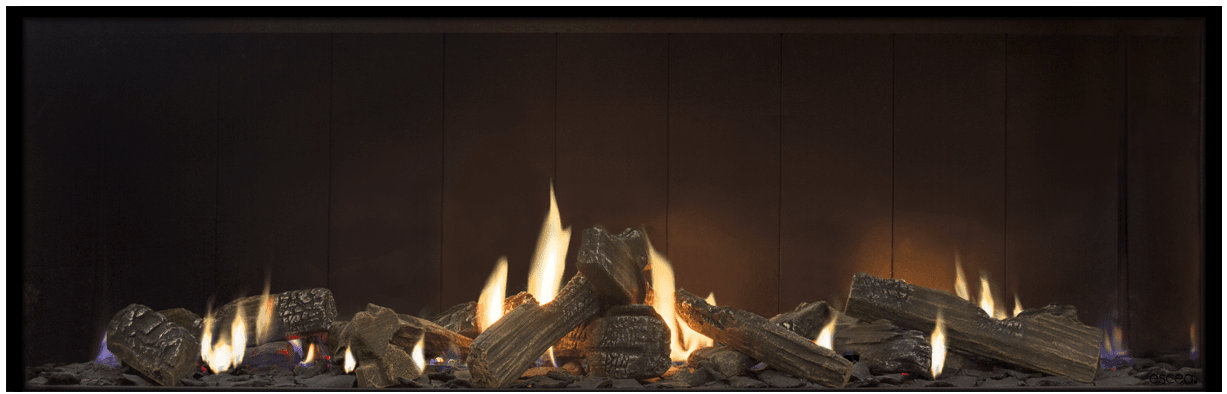 Escea DS1400 Single Sided Gas Fireplace - Tucker Barbecues