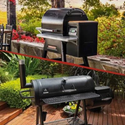 offset or pellet smokers
