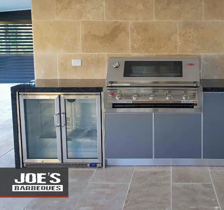 outdoor kitchen fridge