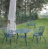 Melton Craft Cast Aluminium Scroll Love Seat Chair