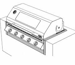 Beefeater Signature 3000E and 3000s 5 Burner Trim Kit - BS23135