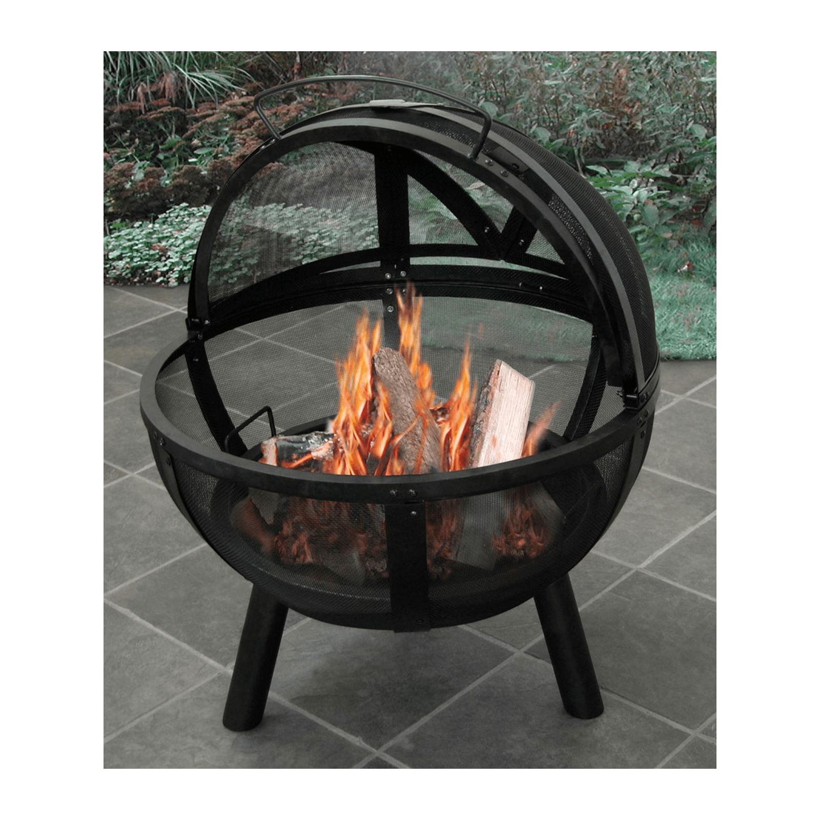 Landmann Ball of Fire - Steel Fire Pit with Cover!, Fire Pit, Landmann