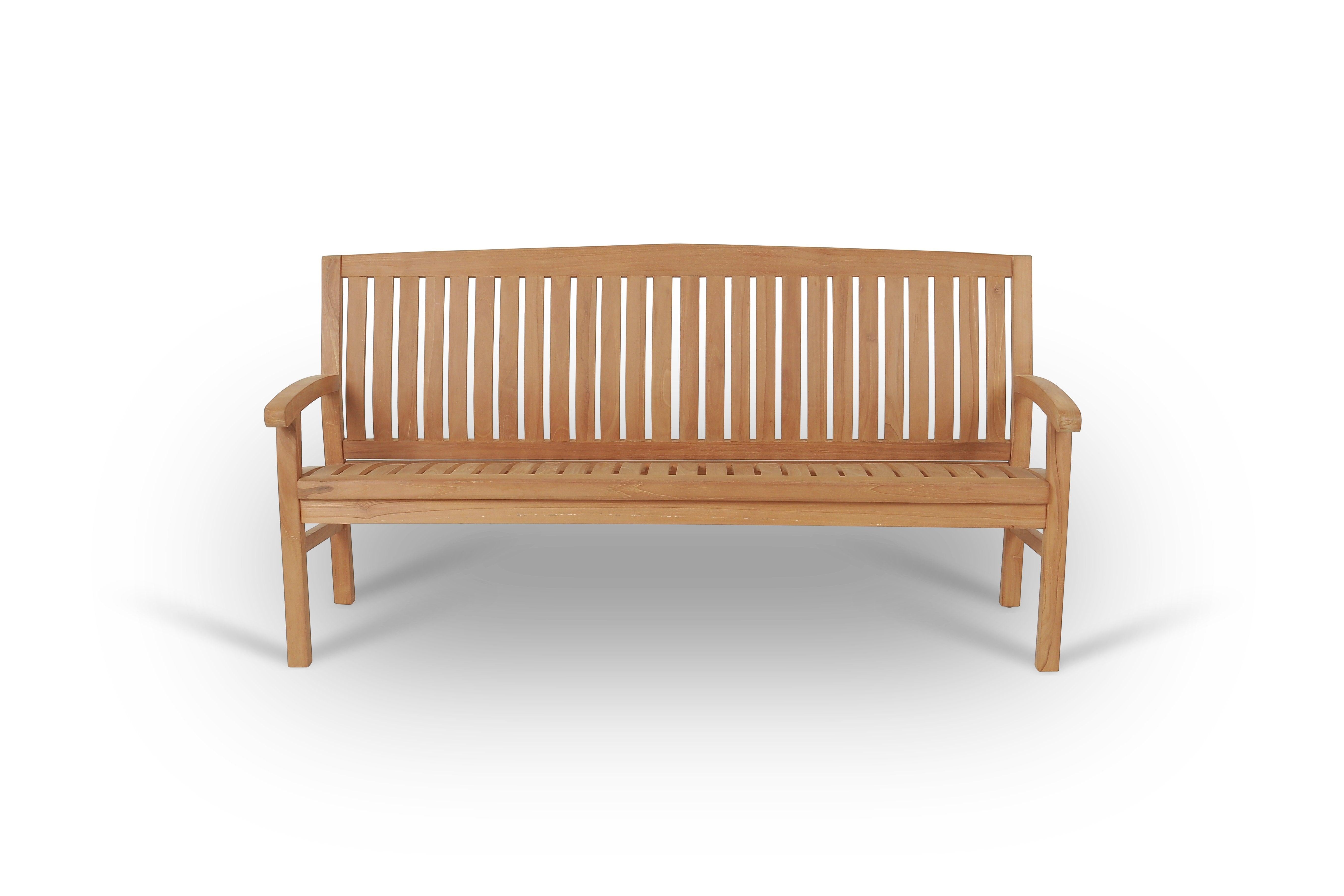 East India Kingston 1200mm Teak Bench - Tucker Barbecues