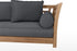 East India Teak Daybed with Cushions - Tucker Barbecues