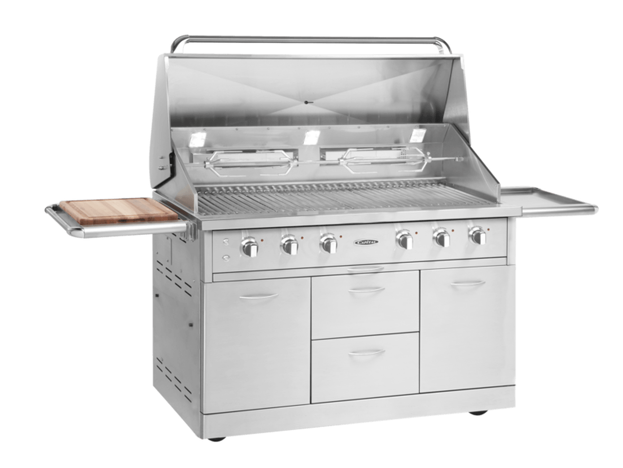 Capital 52" Freestanding BBQ with Solid Flat Plate - Joe's BBQs