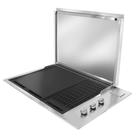 Artusi BBQ 316 Marine Grade Stainless Steel 80cm BBQ with Flat Lid - Joe's BBQs