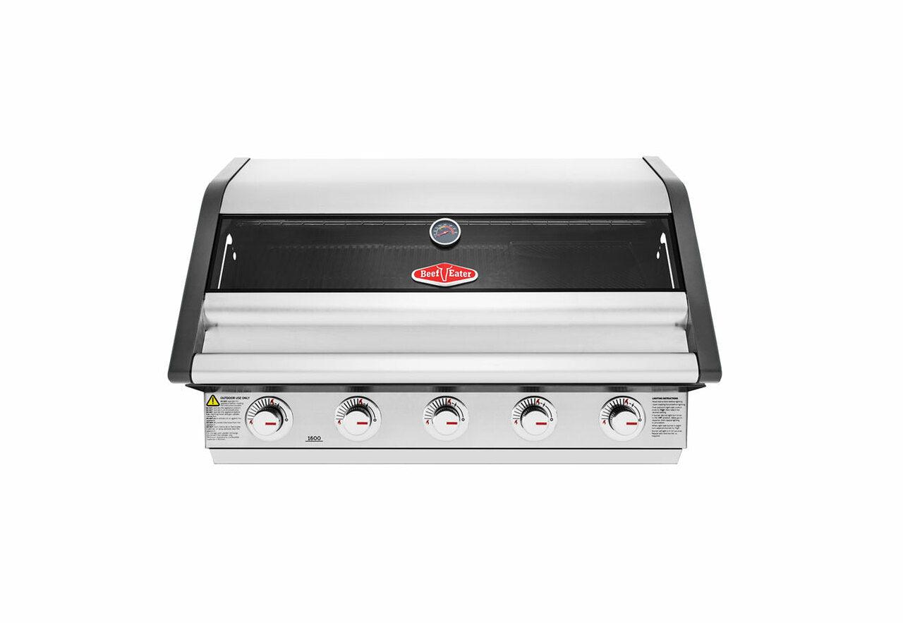 Beefeater 1600 Series Stainless Steel 5 Burner Built-In BBQ - Joe's BBQs