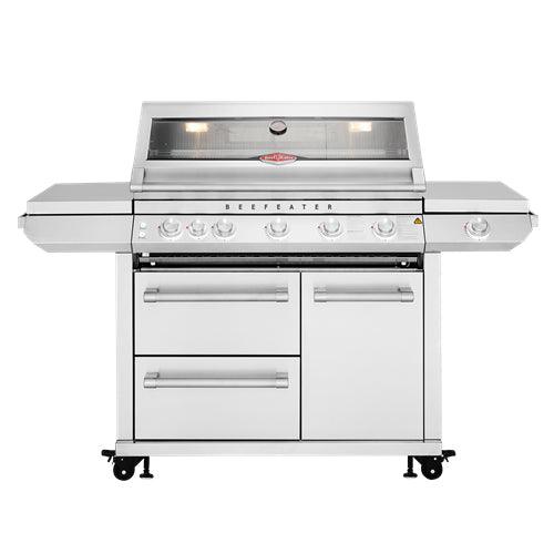 Beefeater 7000 Series Premium 5 Burner with Side Burner BBQ on Trolley - BMF7655SA - Joe's BBQs