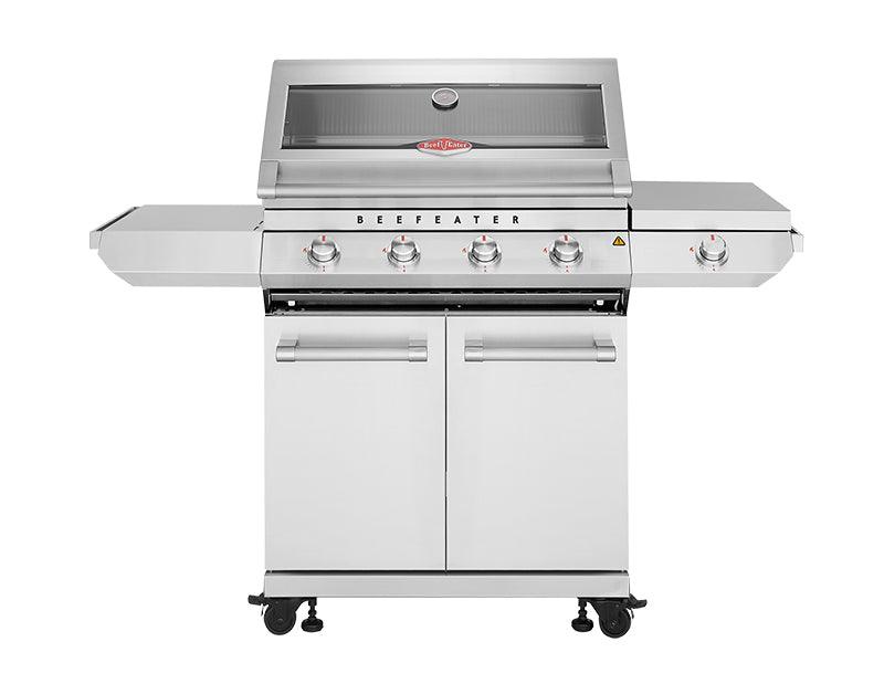 Beefeater 7000 Series Classic 4 Burner with Side Burner BBQ on Trolley - BMG7642SA - Joe's BBQs