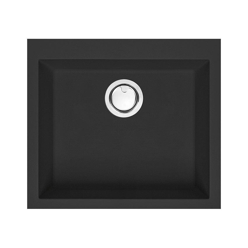 Artusi Black Granitek Sink 57cm x 50cm - Joe's BBQs