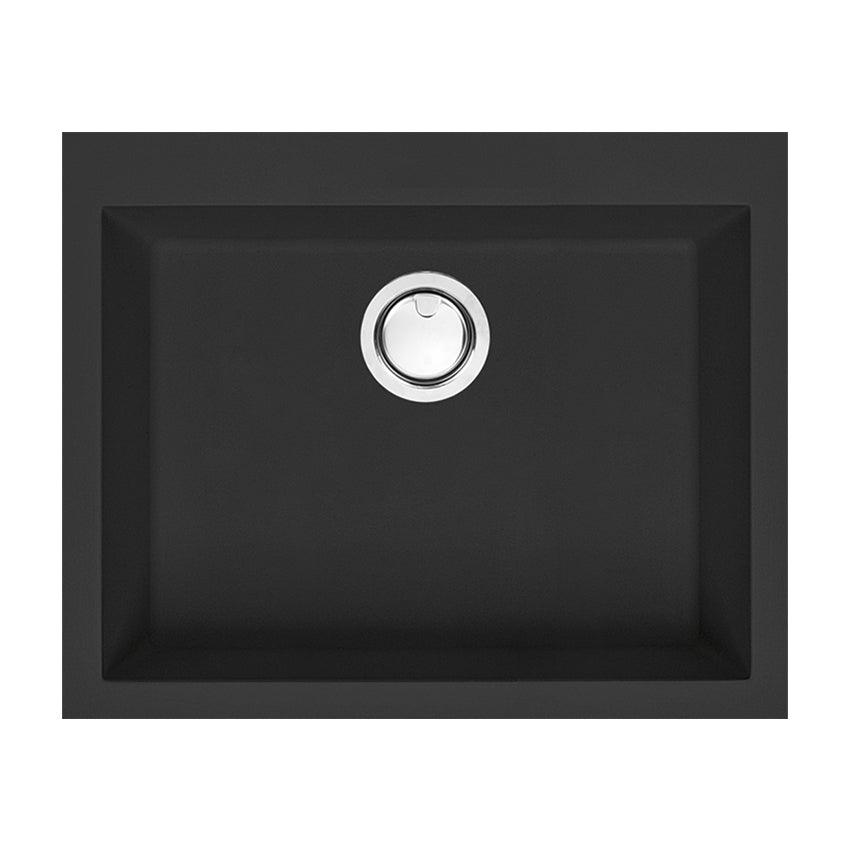 Artusi Black Granitek Sink 61cm x 50cm - Joe's BBQs