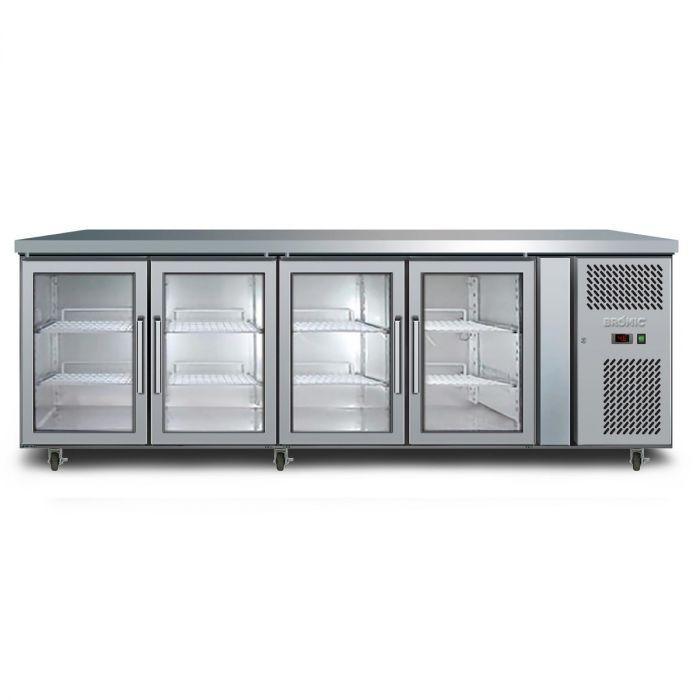 Bromic Underbench Four Door Display Chiller - 553L - Joe's BBQs