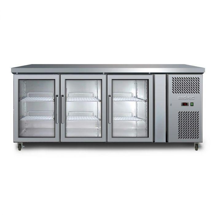 Bromic Underbench Three Door Display Chiller - 417L - Joe's BBQs