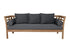 East India Teak Daybed with Cushions - Tucker Barbecues