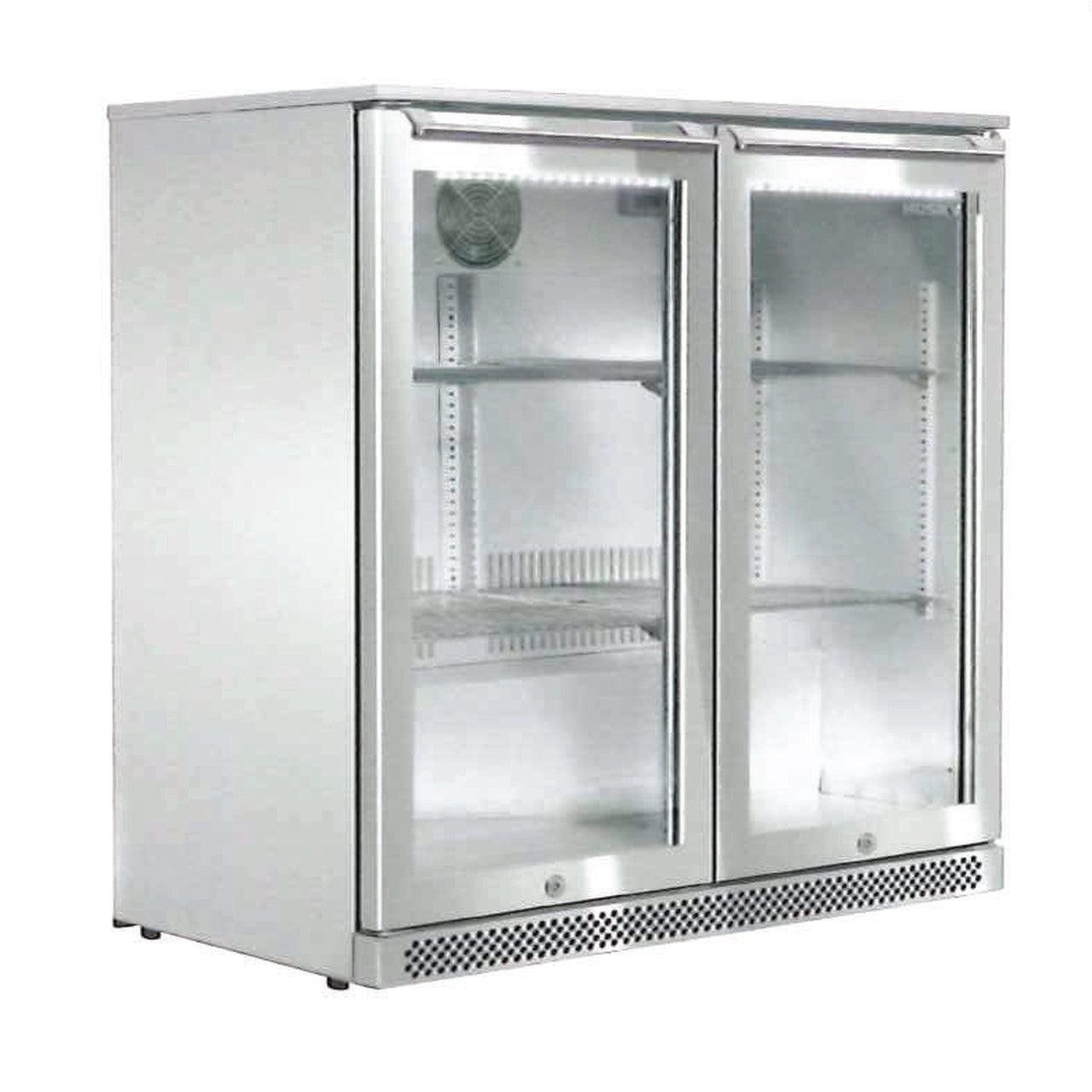Husky Alfresco Double Back Bar Fridge - 190 Lt - Joe's BBQs
