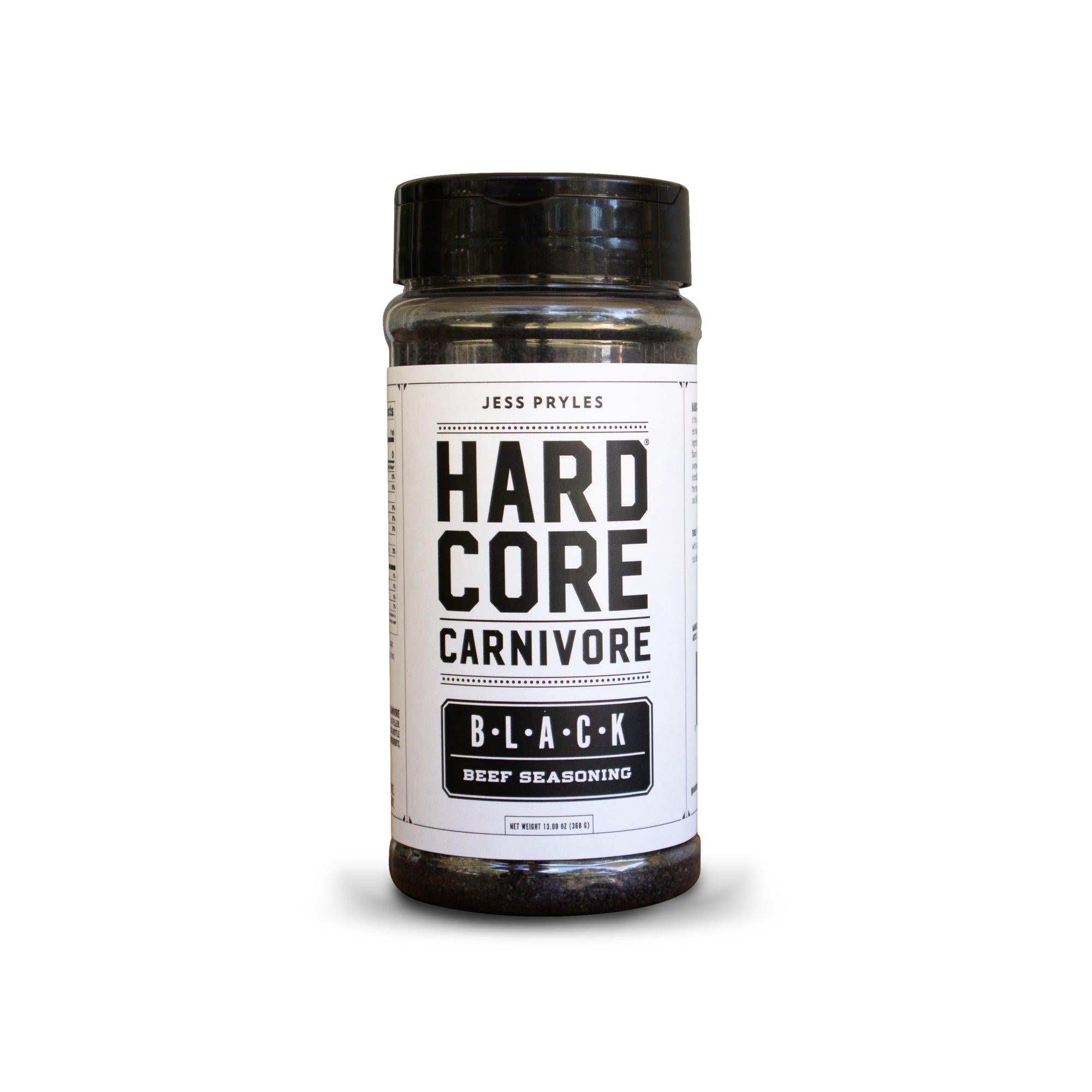 Hardcore Carnivore Black Shaker - Joe's BBQs
