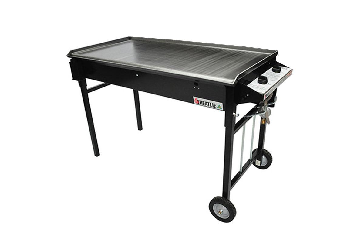 Heatlie 1150 Black Powder Coated Mobile BBQ - Joe's BBQs