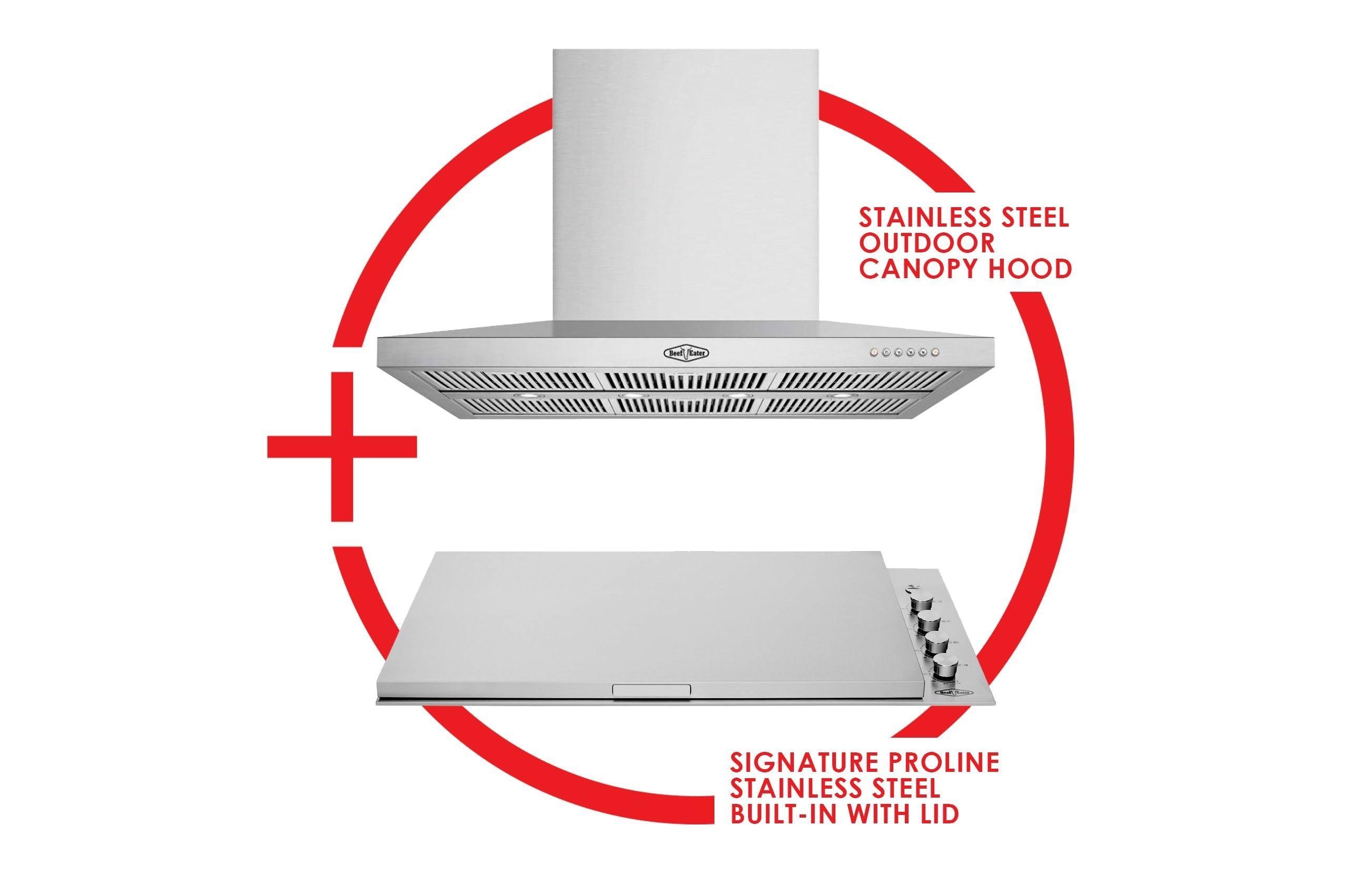 Beefeater Signature ProLine Built In with Lid Outdoor Kitchen Package - Joe's BBQs