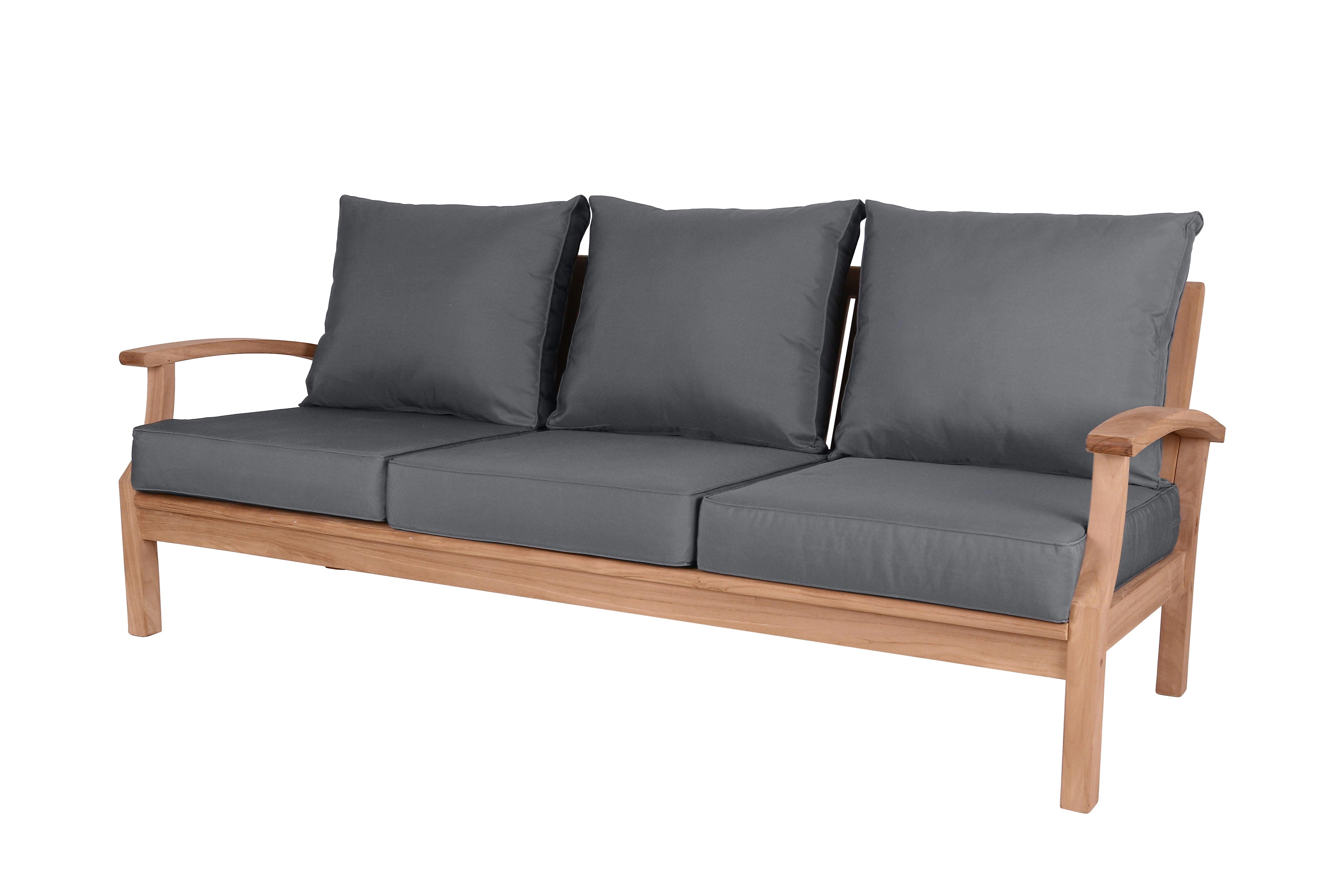 East India Lombok Three Seater Sofa with Cushions - Joe's BBQs