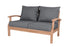 East India Lombok Two Seater Sofa with Cushions - Joe's BBQs